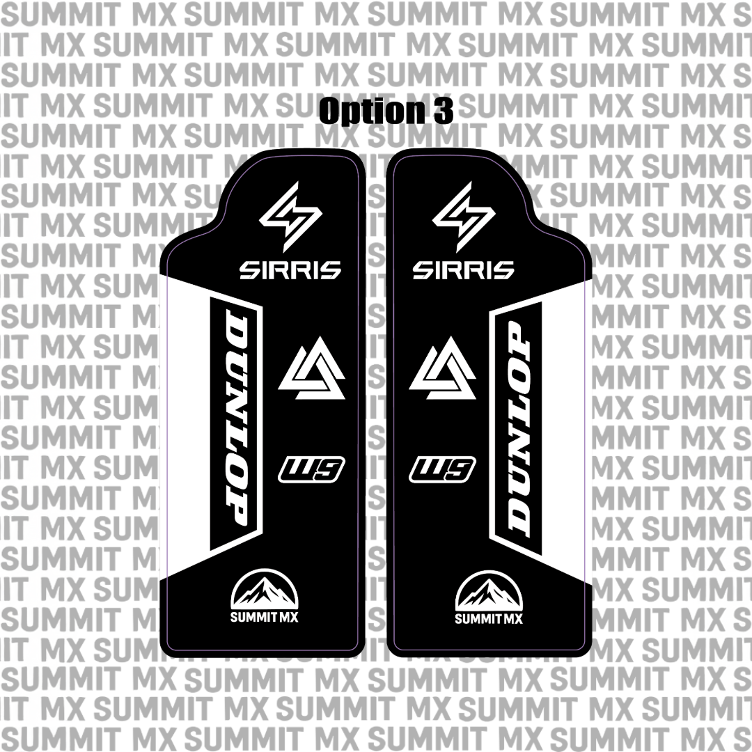 Sirris Fork Guard Decal