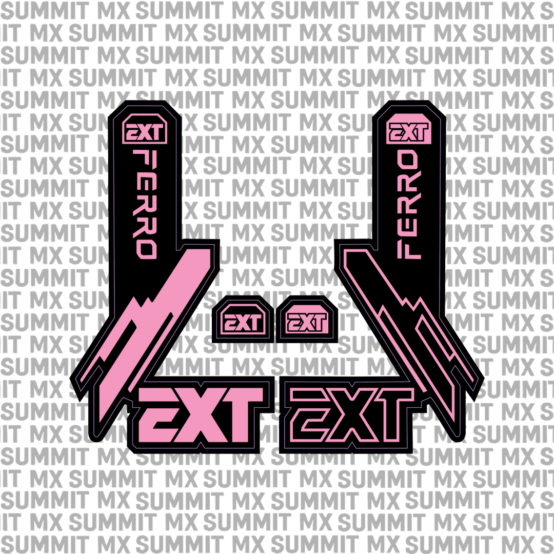 EXT Ferro Fork Tube Decal