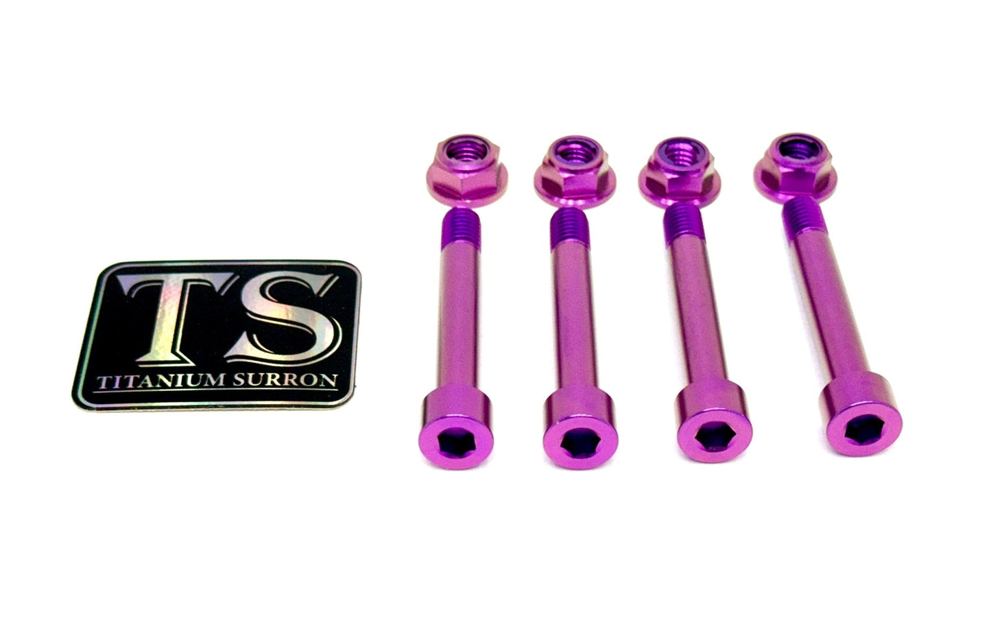 Titanium Rear Suspension/ Linkage Bolt Kit for E-Ride Pro (8 pcs)