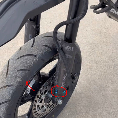 Titanium Fork Guard Plastic Bolts (All Emoto)