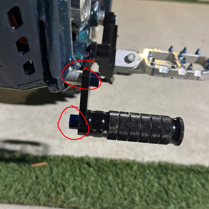 Titanium Shift Lock Mounting Bolts
