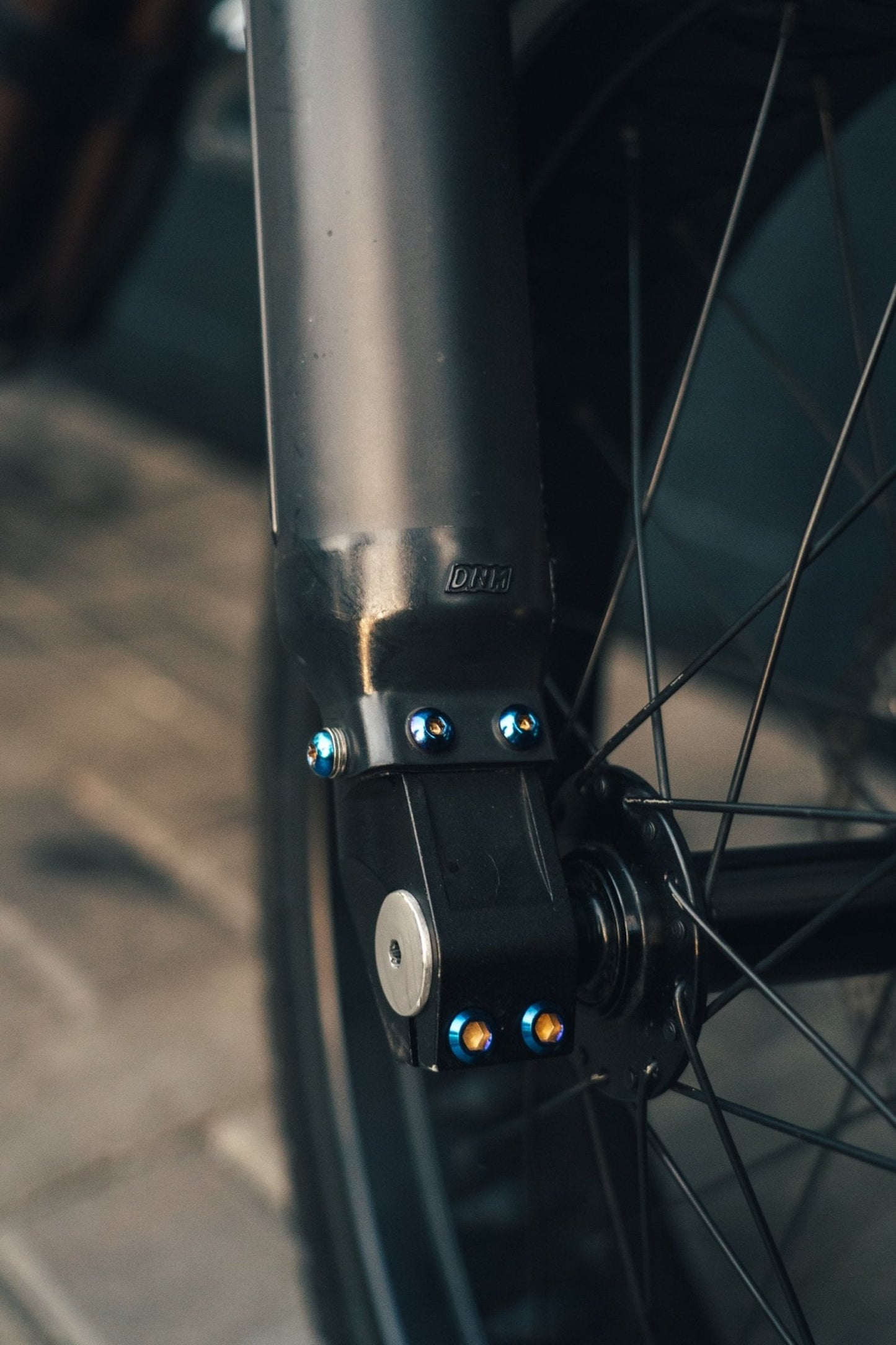 Titanium Fork Guard Bolts - 6-Piece Set