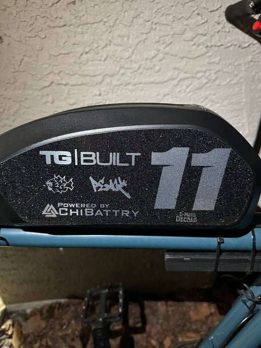 Super 73 battery decal
