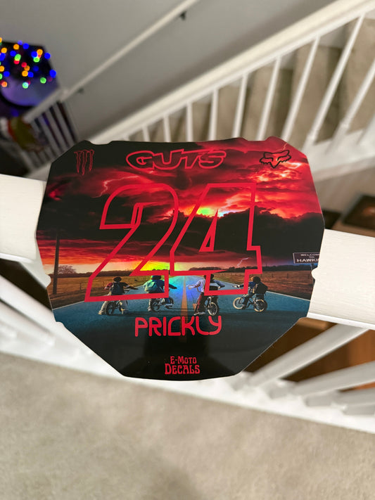 Limited Edition Stranger Things Decal