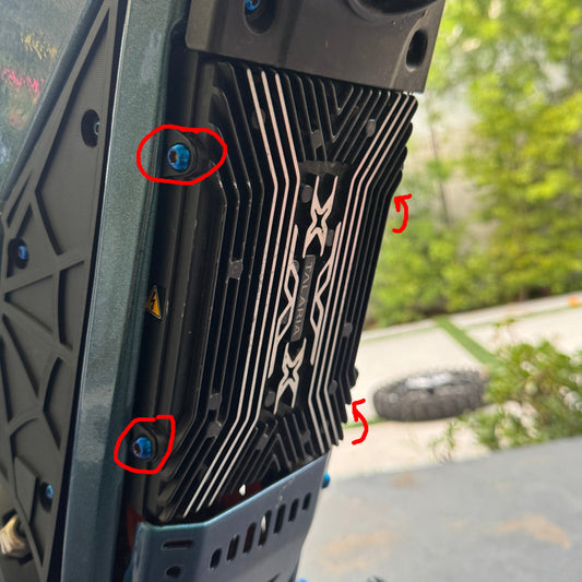 Titanium Controller Bolts (All Emoto)