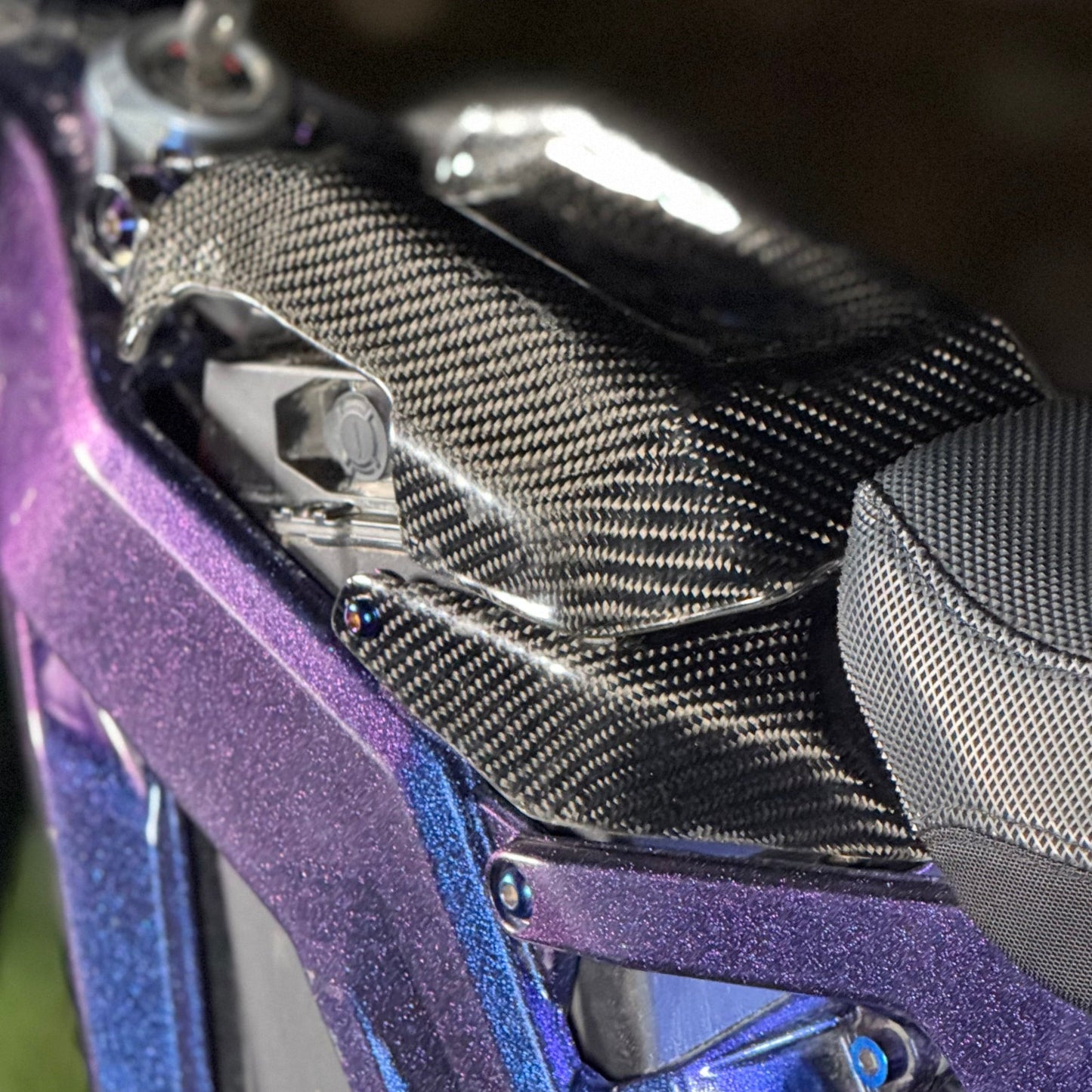 Eride Pro Carbon Fiber Battery Lid Lock (Pre-Order)