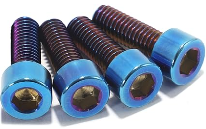 Titanium Baja Light Mounting Bolts Set