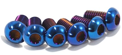 Titanium EBMX Heatsink Bolts