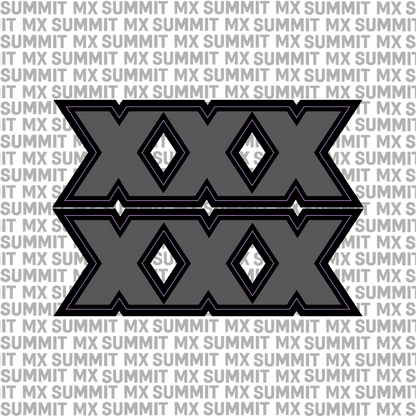 Talaria x3 "XXX" Fork Tube Decal