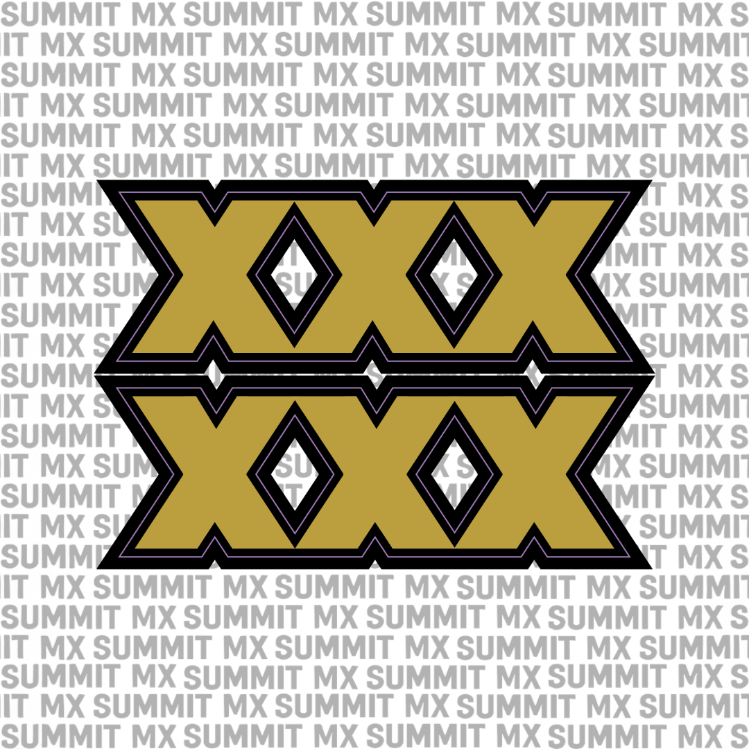 Talaria x3 "XXX" Fork Tube Decal