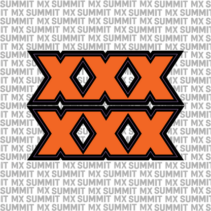 Talaria x3 "XXX" Fork Tube Decal