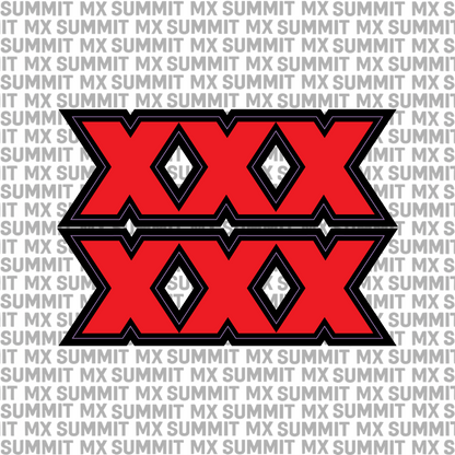 Talaria x3 "XXX" Fork Tube Decal