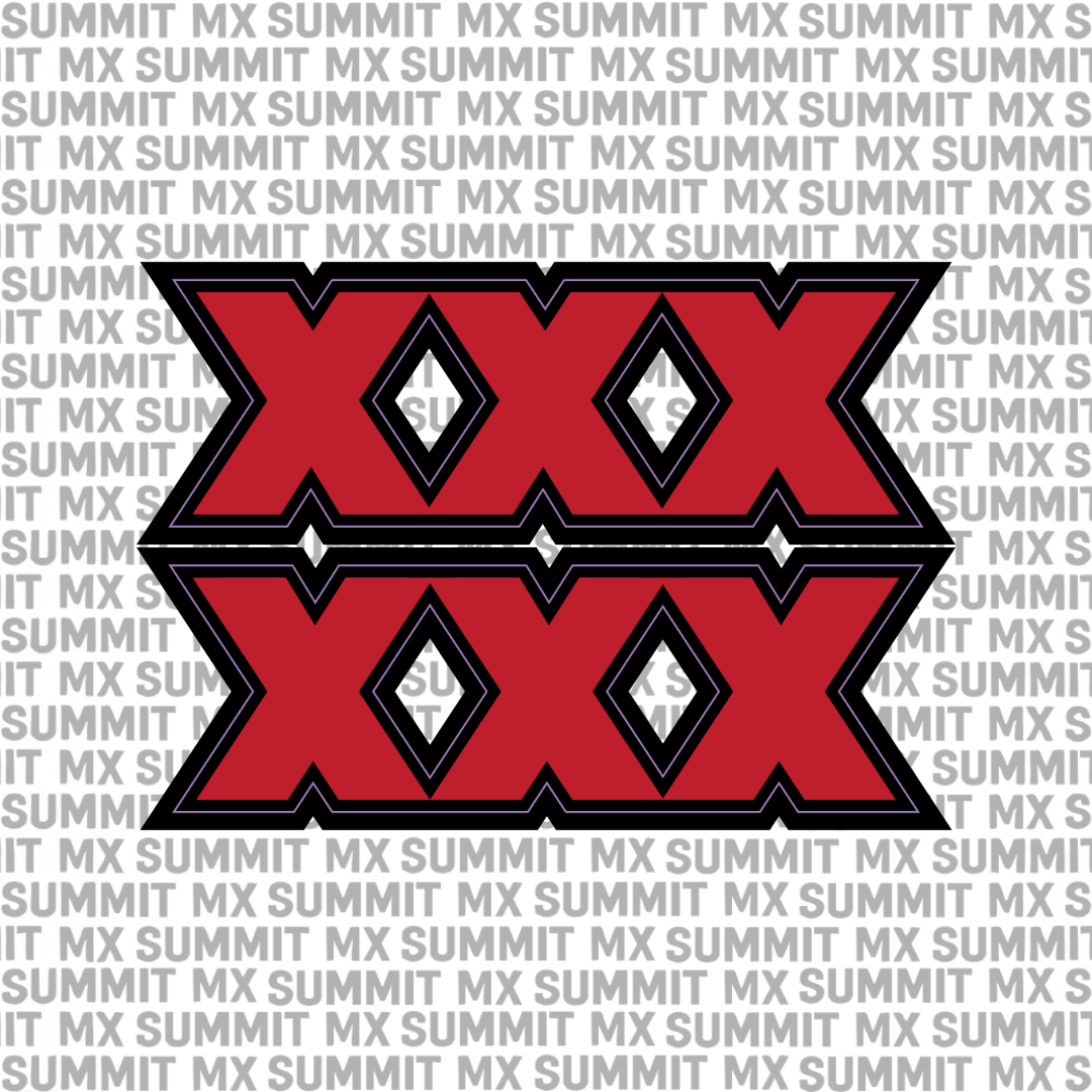 Talaria x3 "XXX" Fork Tube Decal