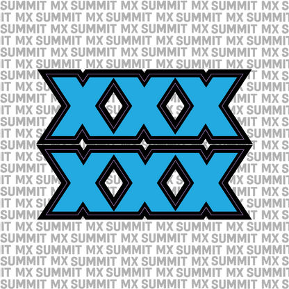 Talaria x3 "XXX" Fork Tube Decal