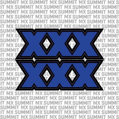 Talaria x3 "XXX" Fork Tube Decal