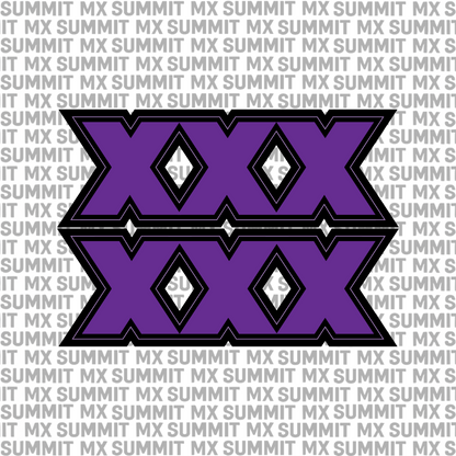 Talaria x3 "XXX" Fork Tube Decal