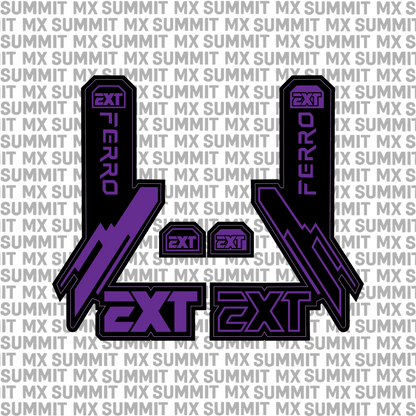 EXT Ferro Fork Tube Decal