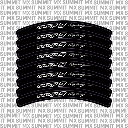 Warp 9 Rim Decals