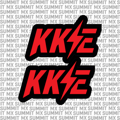 KKE Fork Tube Decal