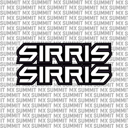 Sirris Fork Tube Decal