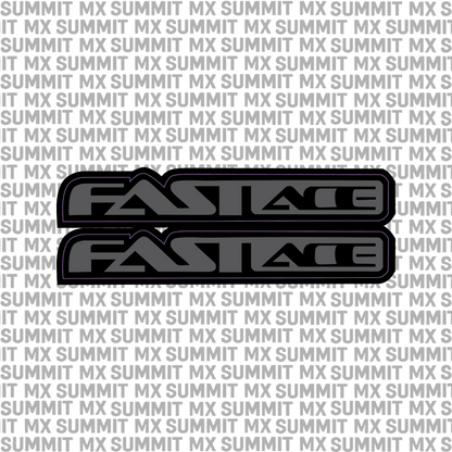 Fastace Fork Tube Decal (Without Fastace Icon)