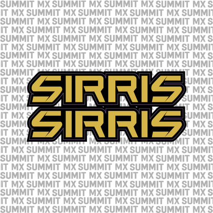 Sirris Fork Tube Decal