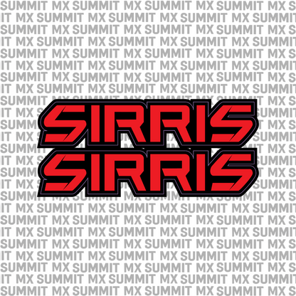 Sirris Fork Tube Decal