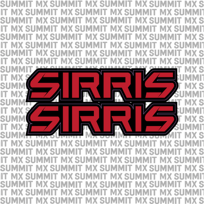 Sirris Fork Tube Decal