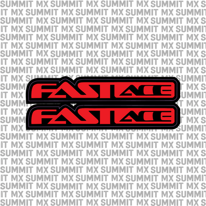 Fastace Fork Tube Decal (Without Fastace Icon)