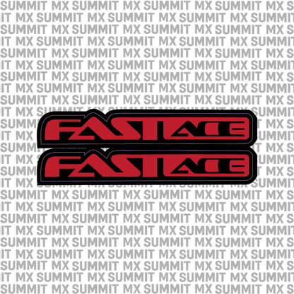 Fastace Fork Tube Decal (Without Fastace Icon)