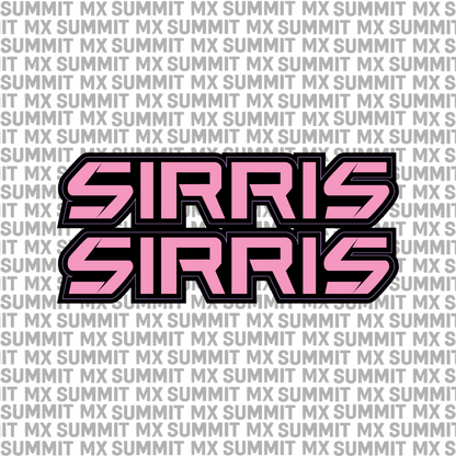 Sirris Fork Tube Decal