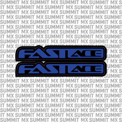Fastace Fork Tube Decal (Without Fastace Icon)