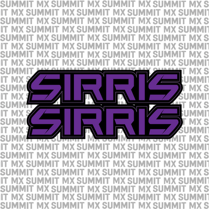 Sirris Fork Tube Decal