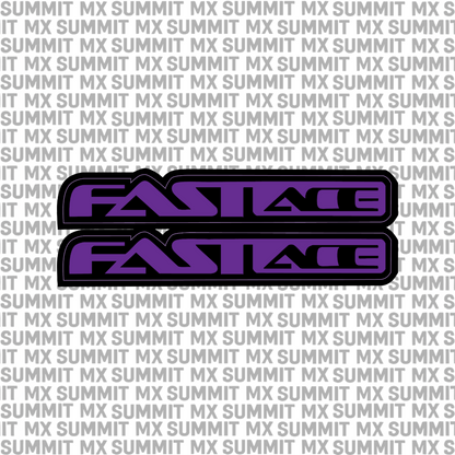 Fastace Fork Tube Decal (Without Fastace Icon)