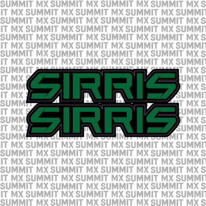 Sirris Fork Tube Decal