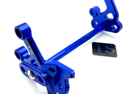 Custom CNC Aluminum Footpeg Bracket Assembly E-Ride Pro