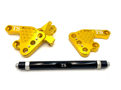 Custom CNC Aluminum Footpeg Bracket Assembly Talaria MX3, MX4