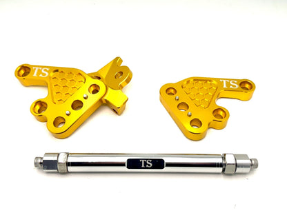 Custom CNC Aluminum Footpeg Bracket Assembly Talaria MX3, MX4