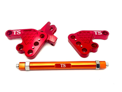 Custom CNC Aluminum Footpeg Bracket Assembly Talaria MX3, MX4