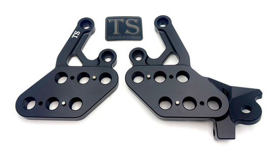 Custom CNC Aluminum Footpeg Drop Bracket for Surron LBX and E-Ride Pro Models