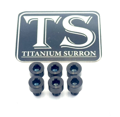 EBMX X9000 Heat Sink Titanium Bolt Kits (6)