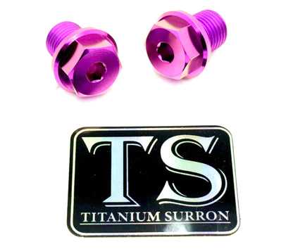 Titanium FastAce Forks Axle Bolts