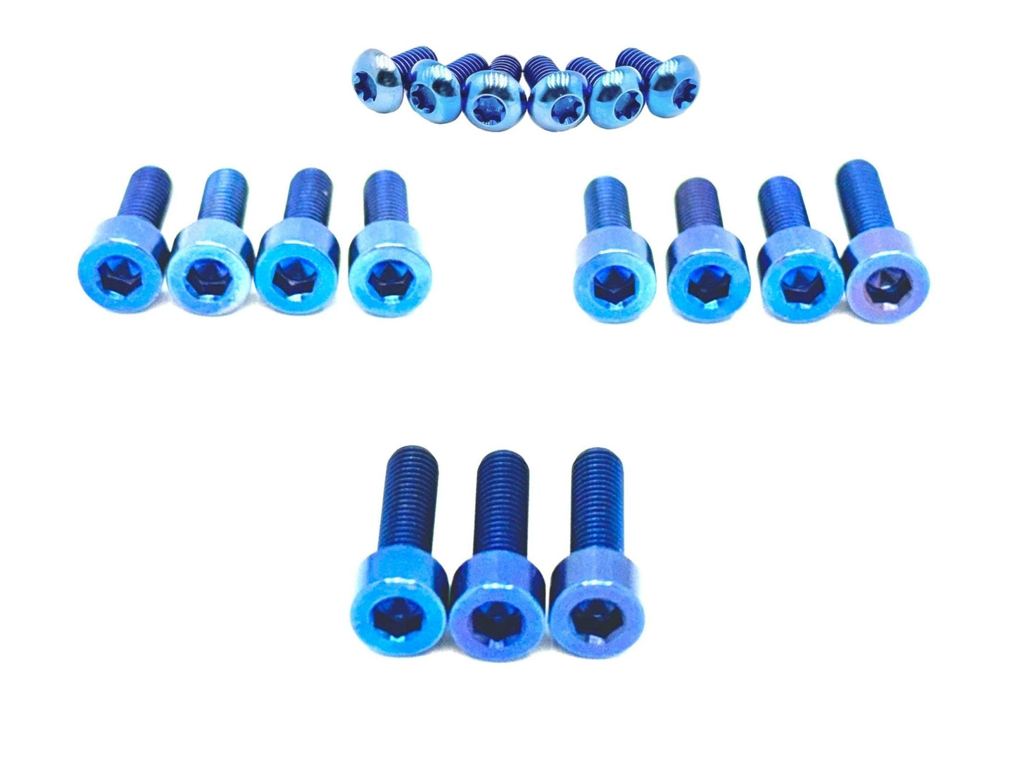 Titanium Manitou Dorado Fork Bolt Kits