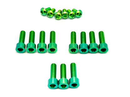 Titanium Manitou Dorado Fork Bolt Kits