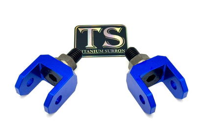 Footpeg Bracket Connectors in Solid Color for E-moto