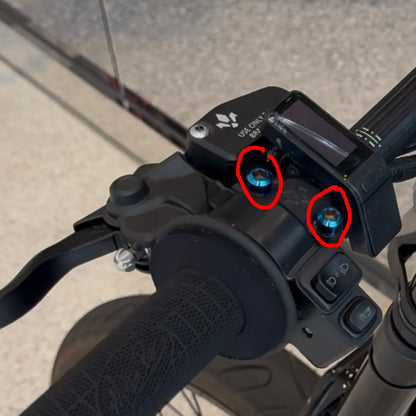 Titanium Hand Brake Mounting Bolts