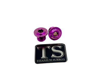 KKE Fork Axle End-Nuts for Surron, Segway, E-moto (Set of 2)