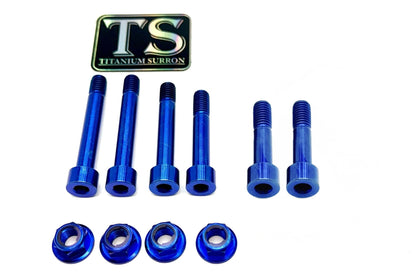 Titanium Rear Suspension/ Linkage Bolt Kit for Surron LBX & Segway X260