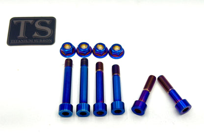 Titanium Rear Suspension/ Linkage Bolt Kit for Surron LBX & Segway X260