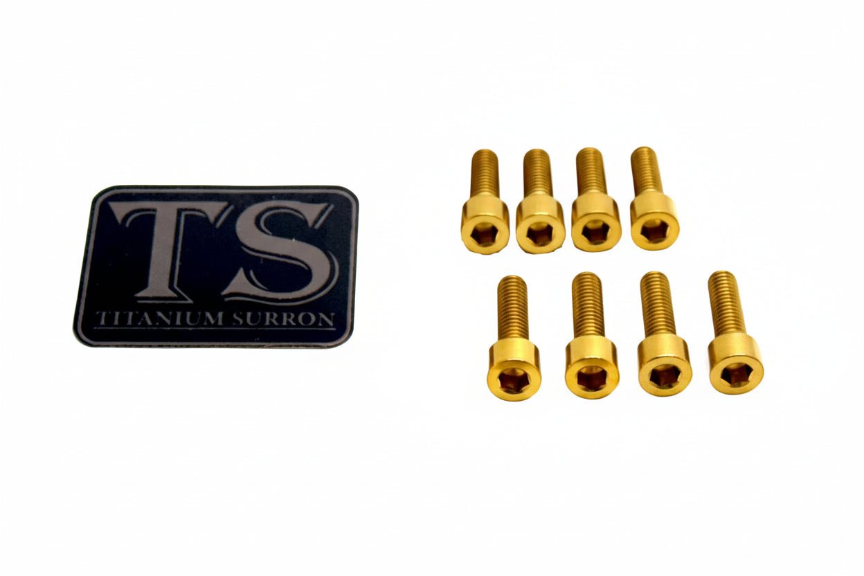 Titanium Stem/ Handlebar Mount Bolts - E-moto